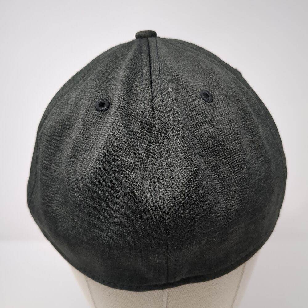 Kreg Fitted Baseball Cap Black Xl Embroidered Vented Holes 39thirty New Era View 6